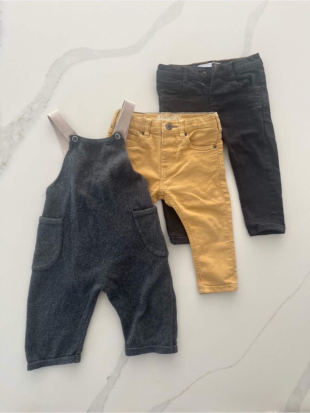 6-9M Zara Pants and Overalls Bundle